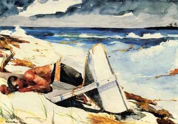Después del huracán Winslow Acuarela de Homer Pinturas al óleo